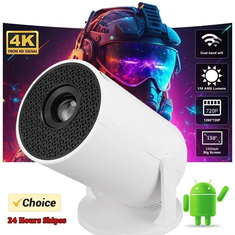 Velora Beam projector size in hand